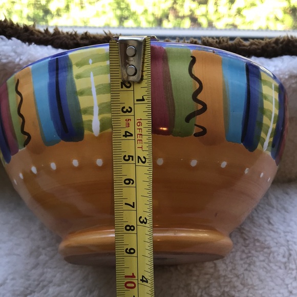 Lamas made in Italy colorful salsa bowl with spoon. - Picture 11 of 15